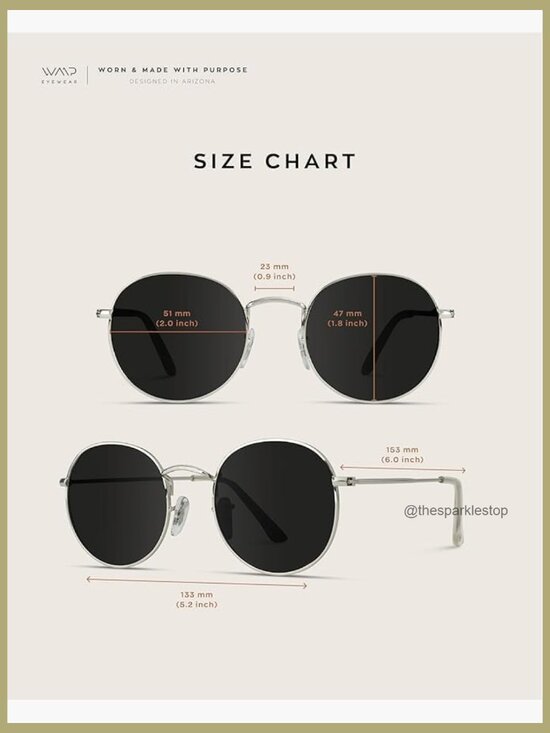 Gold Frame Round Polarized Sunglasses with UV Protection main image 5